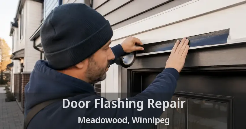Door Flashing Repair Meadowood, Winnipeg - MB