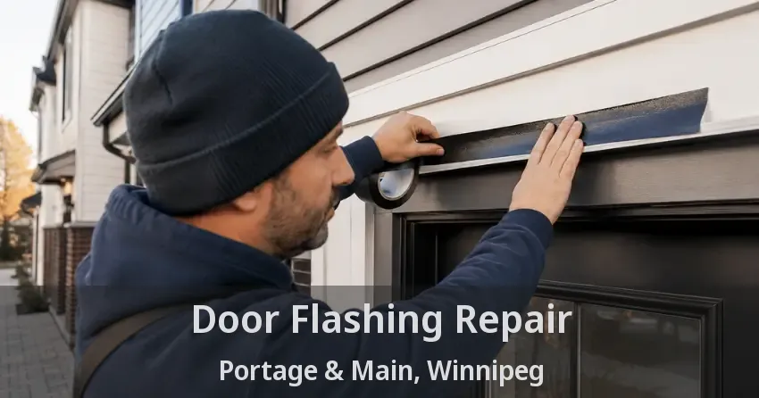 Door Flashing Repair Portage & Main, Winnipeg - MB