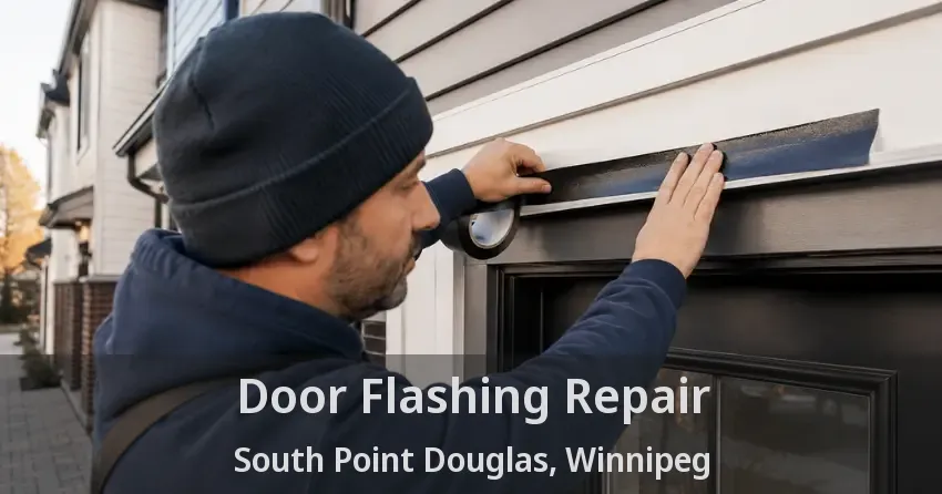 Door Flashing Repair South Point Douglas, Winnipeg - MB