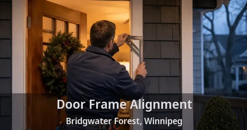 Door Frame Alignment Bridgwater Forest, Winnipeg - MB