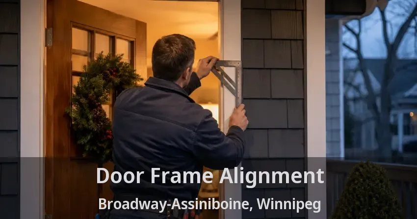 Door Frame Alignment Broadway-Assiniboine, Winnipeg - MB
