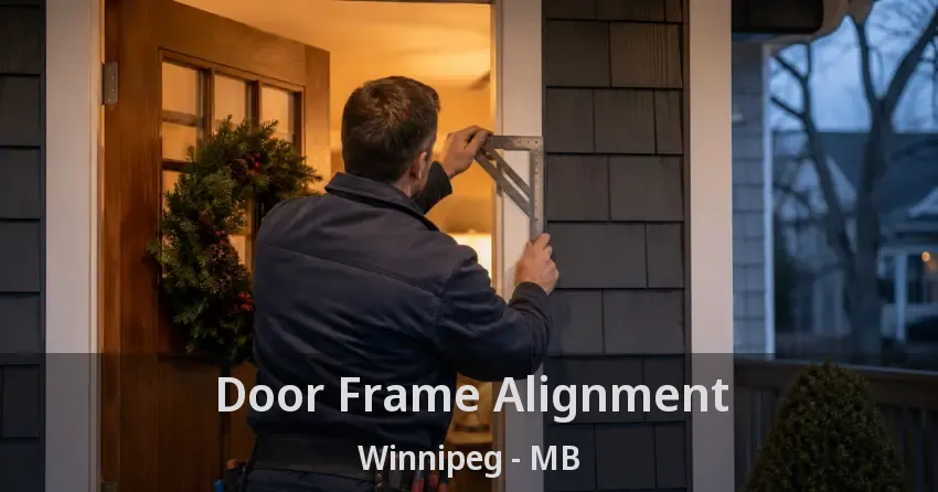 Door Frame Alignment Winnipeg - MB