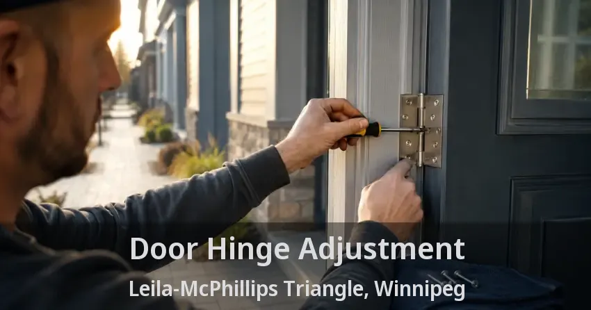 Door Hinge Adjustment Leila-McPhillips Triangle, Winnipeg - MB
