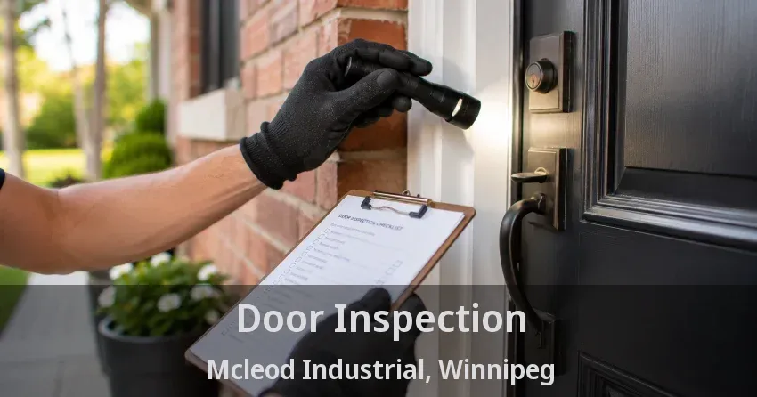 Door Inspection Mcleod Industrial, Winnipeg - MB