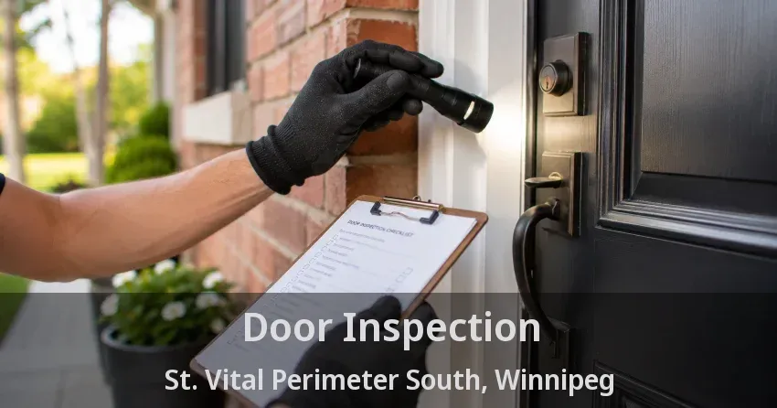 Door Inspection St. Vital Perimeter South, Winnipeg - MB