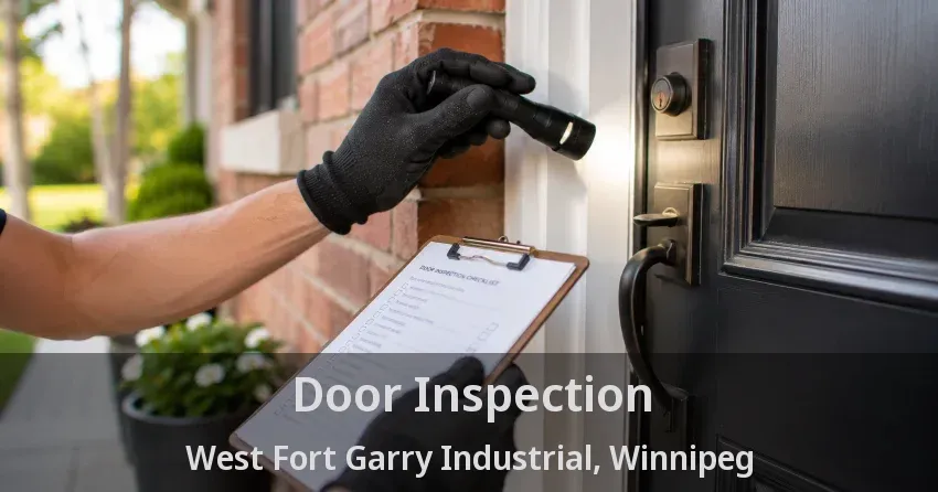 Door Inspection West Fort Garry Industrial, Winnipeg - MB