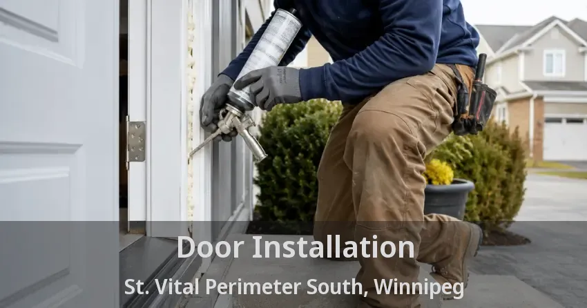 Door Installation St. Vital Perimeter South, Winnipeg - MB