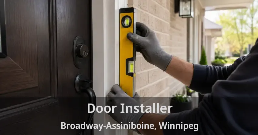 Door Installer Broadway-Assiniboine, Winnipeg - MB