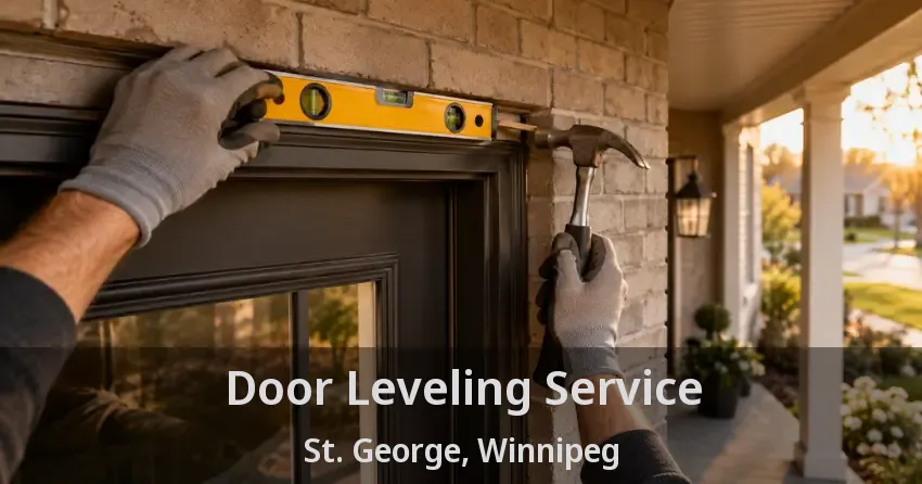 Door Leveling Service St. George, Winnipeg - MB