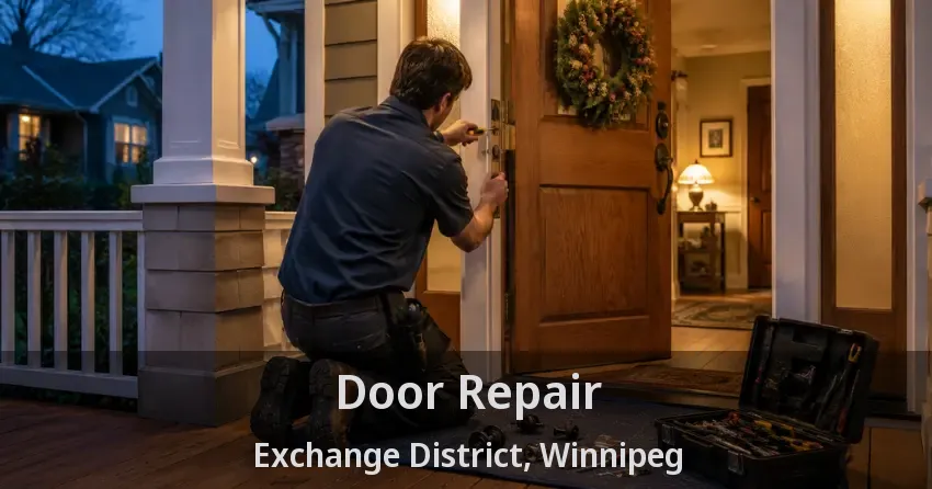 Door Repair Exchange District, Winnipeg - MB