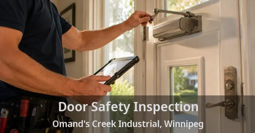 Door Safety Inspection Omand's Creek Industrial, Winnipeg - MB