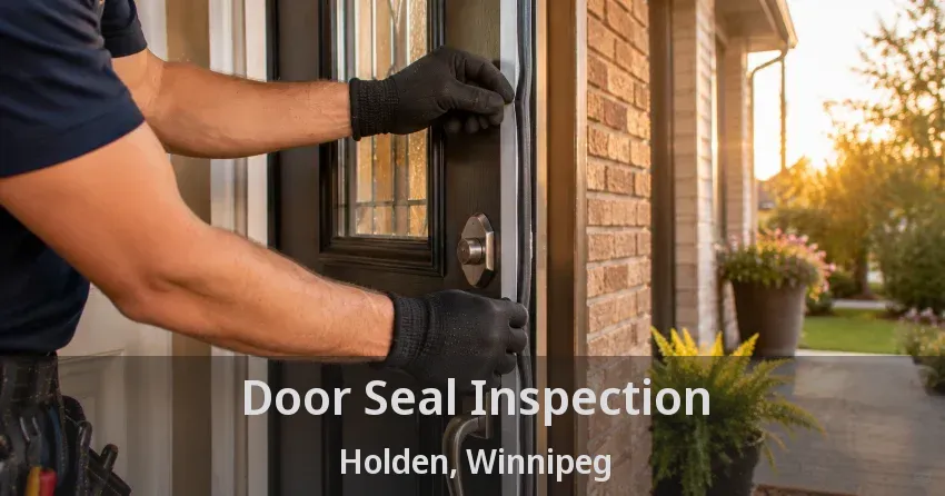 Door Seal Inspection Holden, Winnipeg - MB