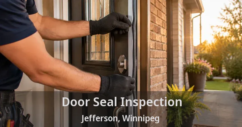 Door Seal Inspection Jefferson, Winnipeg - MB