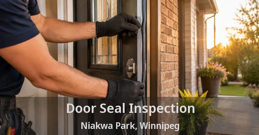 Door Seal Inspection Niakwa Park, Winnipeg - MB
