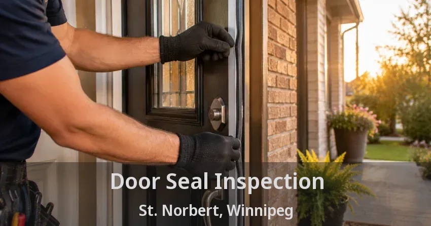 Door Seal Inspection St. Norbert, Winnipeg - MB