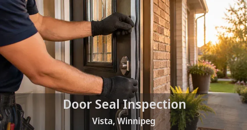 Door Seal Inspection Vista, Winnipeg - MB