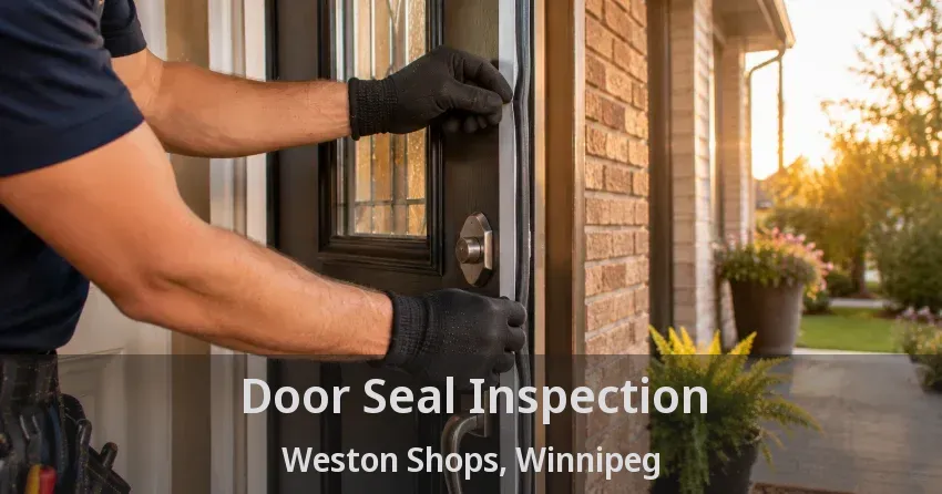 Door Seal Inspection Weston Shops, Winnipeg - MB