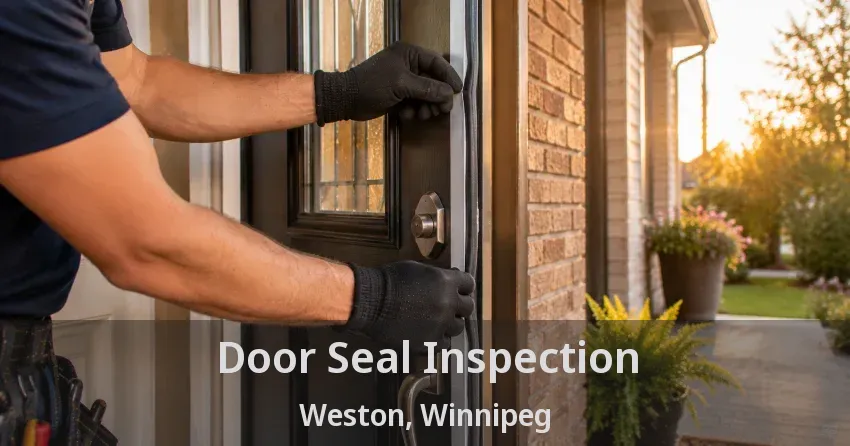 Door Seal Inspection Weston, Winnipeg - MB