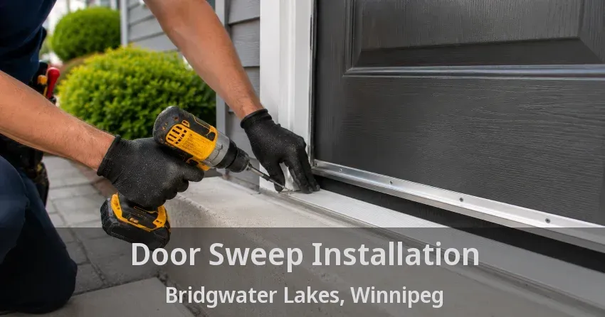 Door Sweep Installation Bridgwater Lakes, Winnipeg - MB