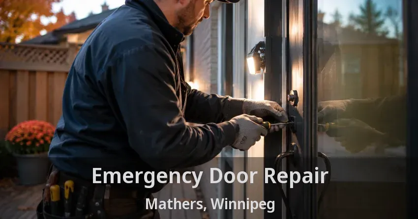 Emergency Door Repair Mathers, Winnipeg - MB
