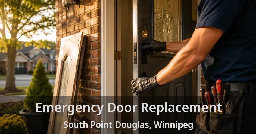 Emergency Door Replacement South Point Douglas, Winnipeg - MB