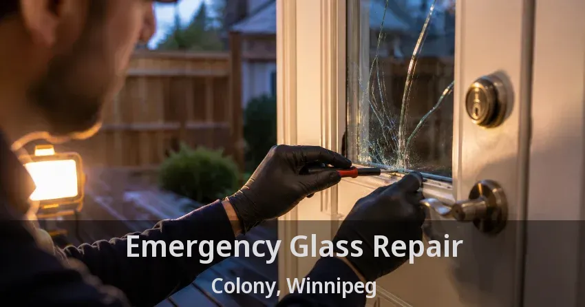 Emergency Glass Repair Colony, Winnipeg - MB