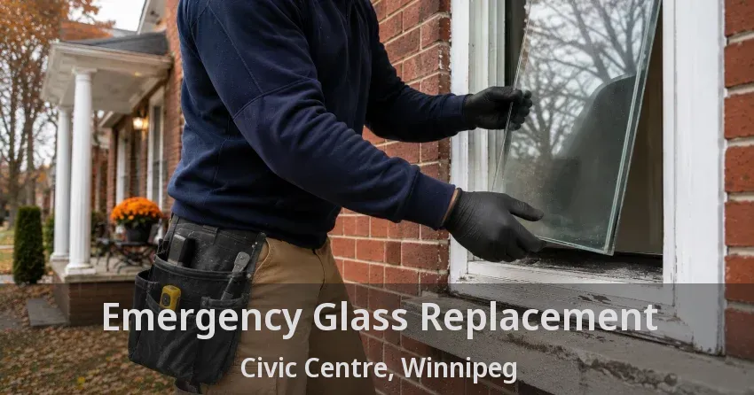 Emergency Glass Replacement Civic Centre, Winnipeg - MB