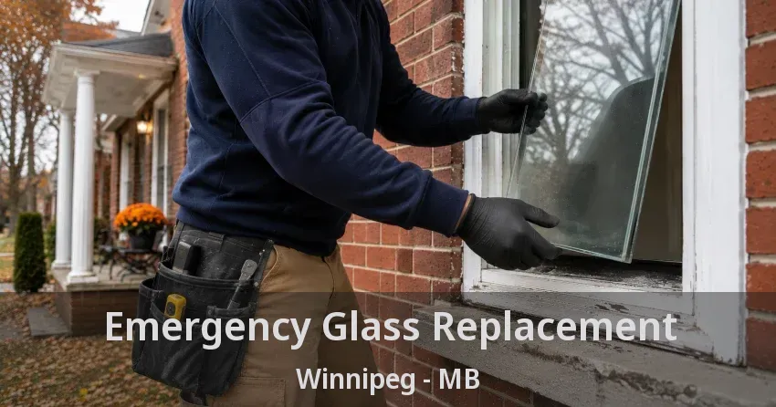 Emergency Glass Replacement Winnipeg - MB