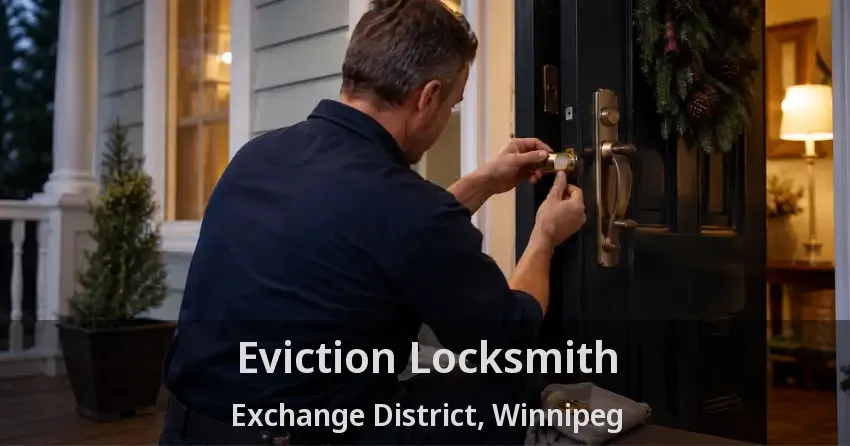 Eviction Locksmith Exchange District, Winnipeg - MB