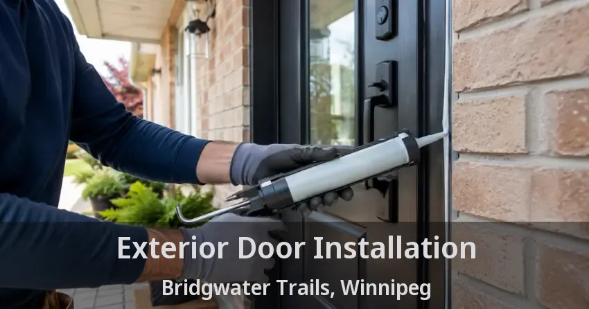 Exterior Door Installation Bridgwater Trails, Winnipeg - MB