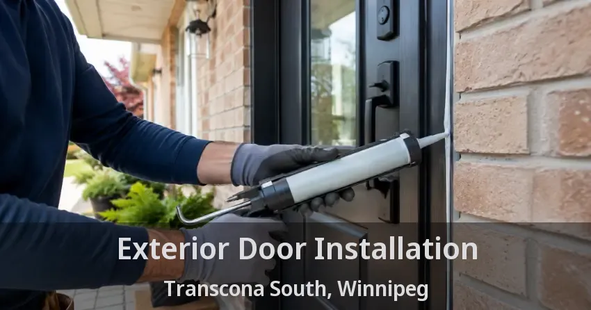 Exterior Door Installation Transcona South, Winnipeg - MB