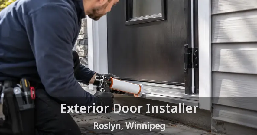 Exterior Door Installer Roslyn, Winnipeg - MB