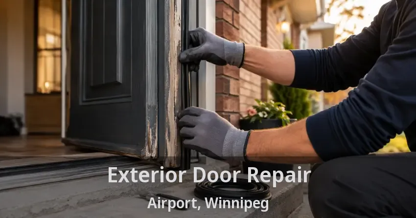 Exterior Door Repair Airport, Winnipeg - MB