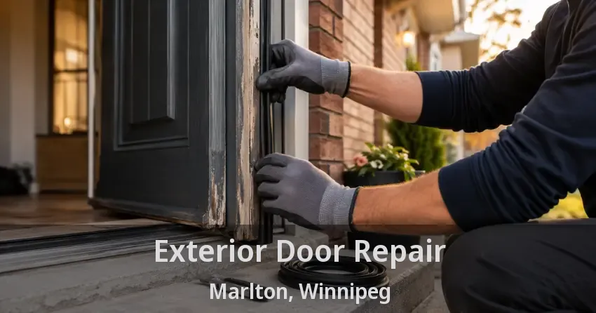 Exterior Door Repair Marlton, Winnipeg - MB