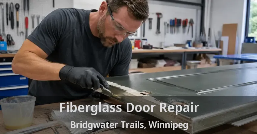 Fiberglass Door Repair Bridgwater Trails, Winnipeg - MB