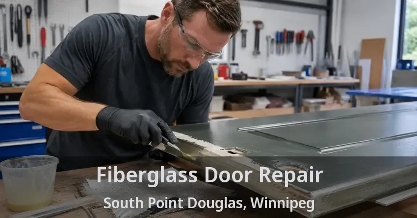 Fiberglass Door Repair South Point Douglas, Winnipeg - MB