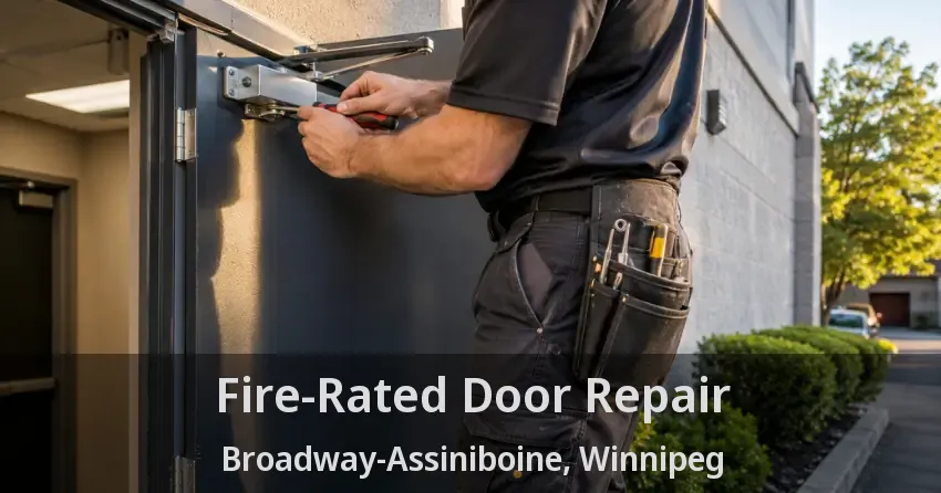 Fire-Rated Door Repair Broadway-Assiniboine, Winnipeg - MB