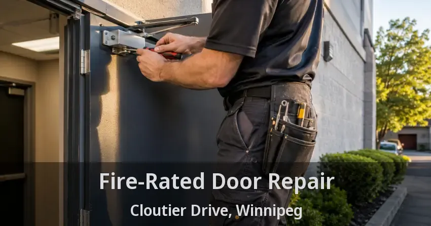 Fire-Rated Door Repair Cloutier Drive, Winnipeg - MB