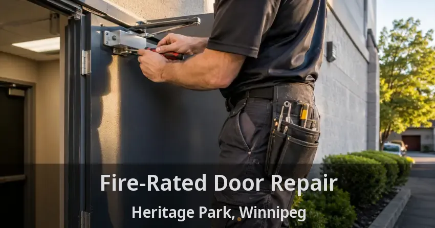 Fire-Rated Door Repair Heritage Park, Winnipeg - MB