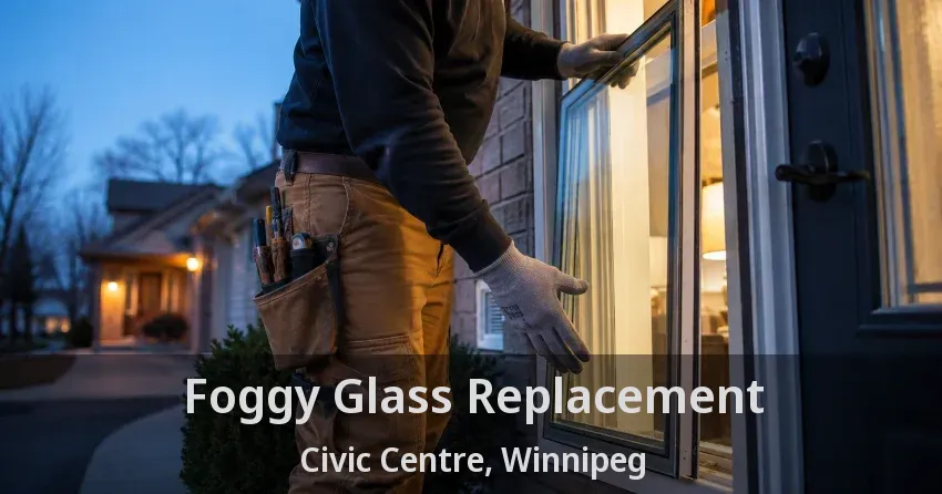 Foggy Glass Replacement Civic Centre, Winnipeg - MB