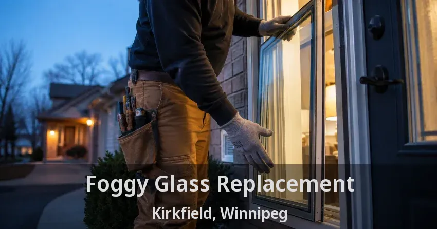 Foggy Glass Replacement Kirkfield, Winnipeg - MB
