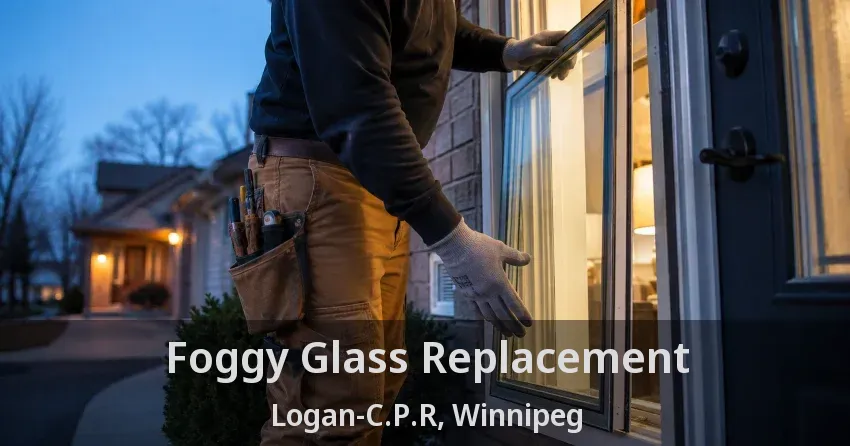 Foggy Glass Replacement Logan-C.P.R, Winnipeg - MB