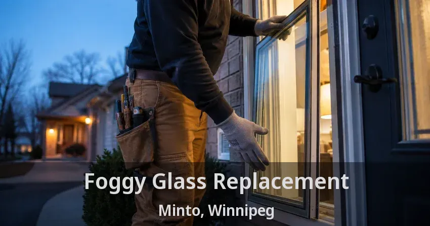 Foggy Glass Replacement Minto, Winnipeg - MB