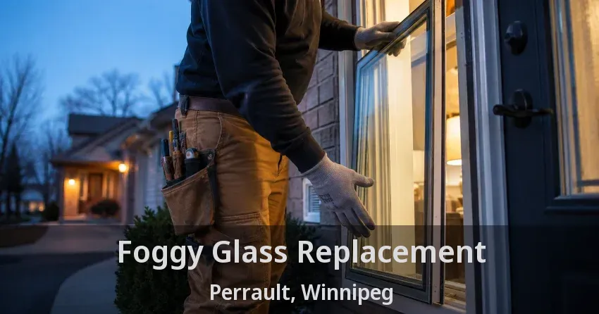 Foggy Glass Replacement Perrault, Winnipeg - MB