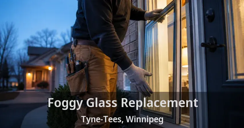 Foggy Glass Replacement Tyne-Tees, Winnipeg - MB
