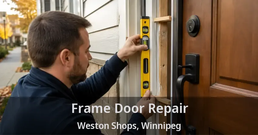 Frame Door Repair Weston Shops, Winnipeg - MB