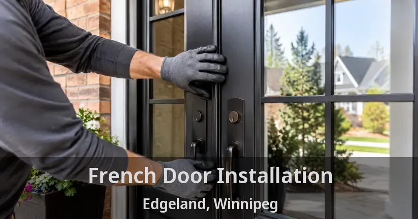French Door Installation Edgeland, Winnipeg - MB