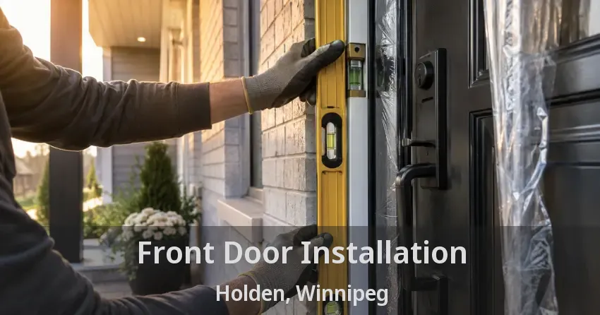 Front Door Installation Holden, Winnipeg - MB