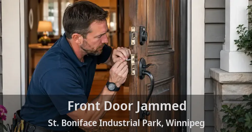 Front Door Jammed St. Boniface Industrial Park, Winnipeg - MB