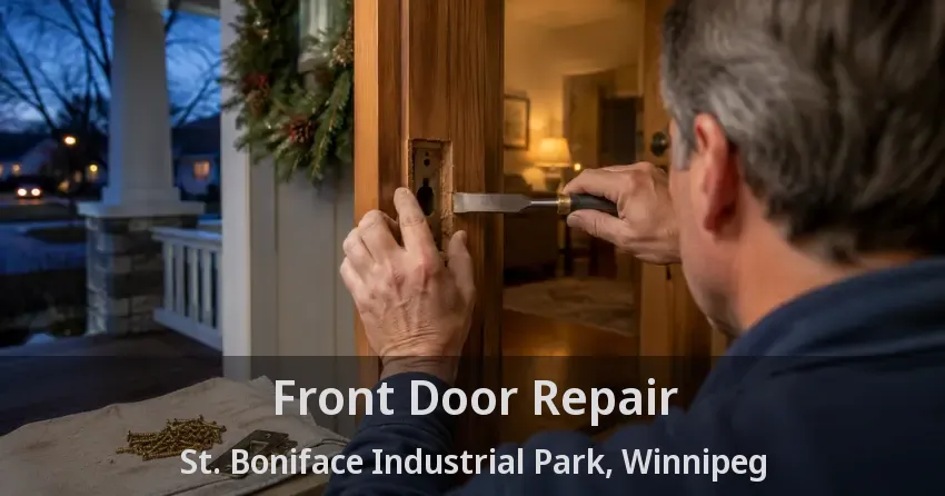 Front Door Repair St. Boniface Industrial Park, Winnipeg - MB